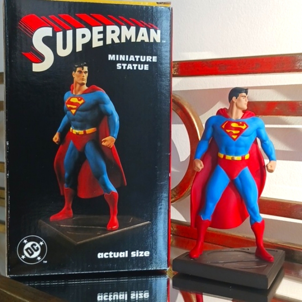 Vintage 1998 Bowen Superman Miniature Statue.Limited051/Seinfeld Show FA…